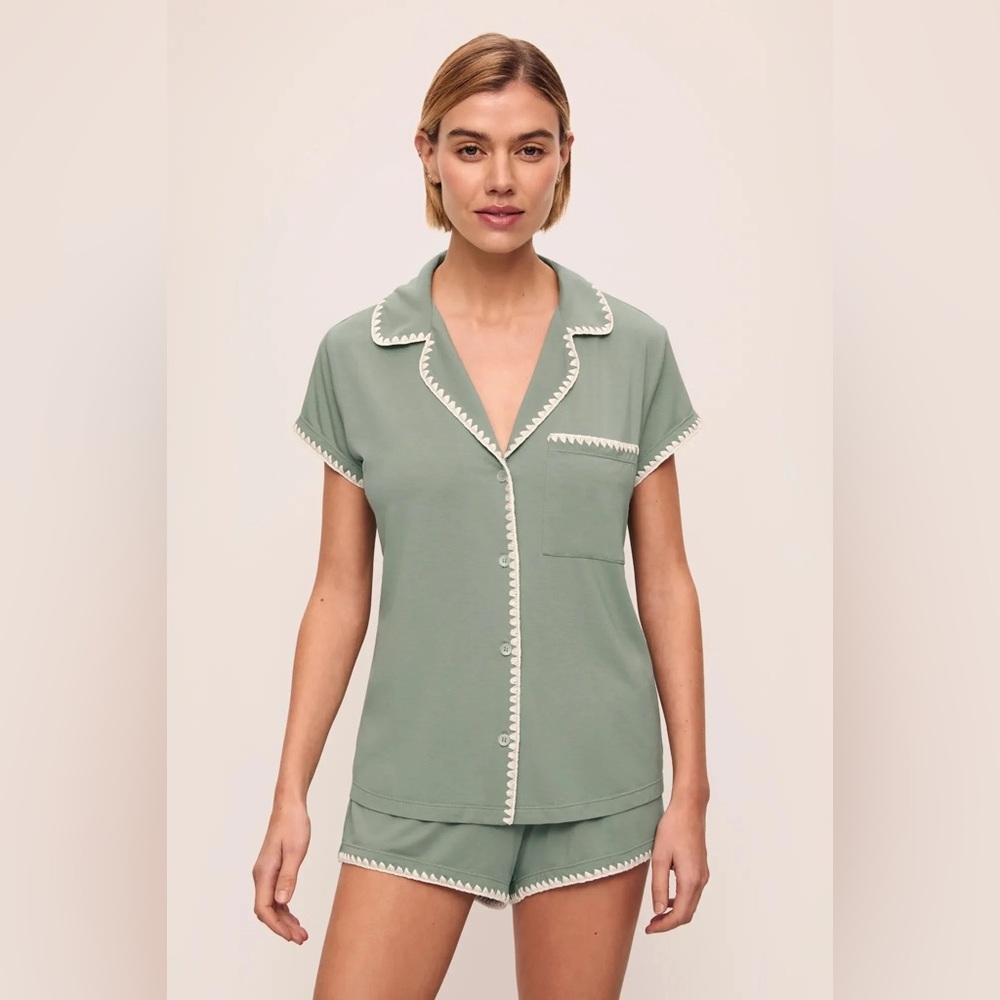 Eberjey Frida TENCEL modal shortie short PJ set